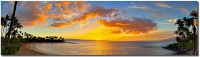 "Napili Bay Sunset" West Side Maui by Mark Middleton Napili Bay Sunset