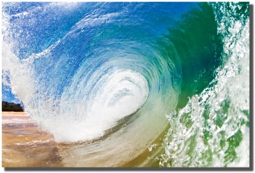 "Big Beach Barrel" in Makena Maui by Mark Middleton Big Beach Barrel