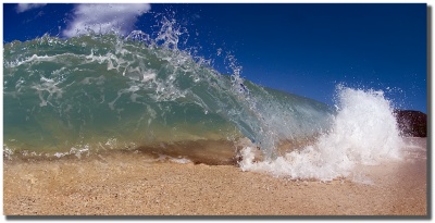 "Crashing Ashore" Big Beach, Maui by Mark Middleton Crashing Ashore