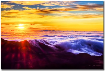 Haleakala Sunrise by Vicky Juarez Haleakala Sunrise, Maui Hawaii