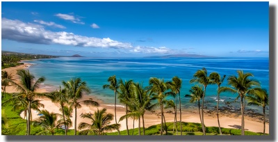 "Keawakapu" Beach in South Maui by Mark Middleton Keawakapu