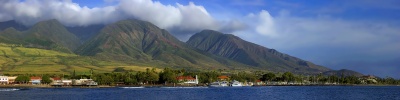 Lahaina panoramic by Mark Middleton Lahaina