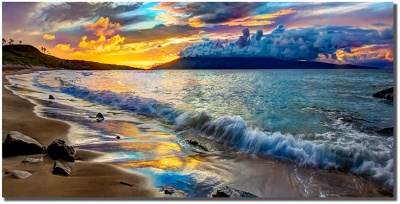 "Oneloa" by Shayla Middleton at Oneloa beach west Maui Oneloa/Ironwoods beach image