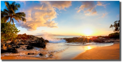 "Summer Splash" Wedding beach sunset ocean splash by Shayla Summer Splash image