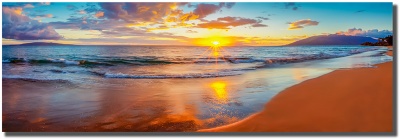 "Summer Sunset" by Shayla Middleton at Kamaole Beach 1 Summer Sunset