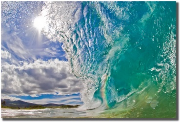 "Sunrise Boogie" on Big Beach Maui Hawaii by Mark Middleton Sunrise Boogie