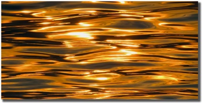 "Sunrise Glass" glorious sunrise reflections off a calm Pacific Ocean Sunrise Glass